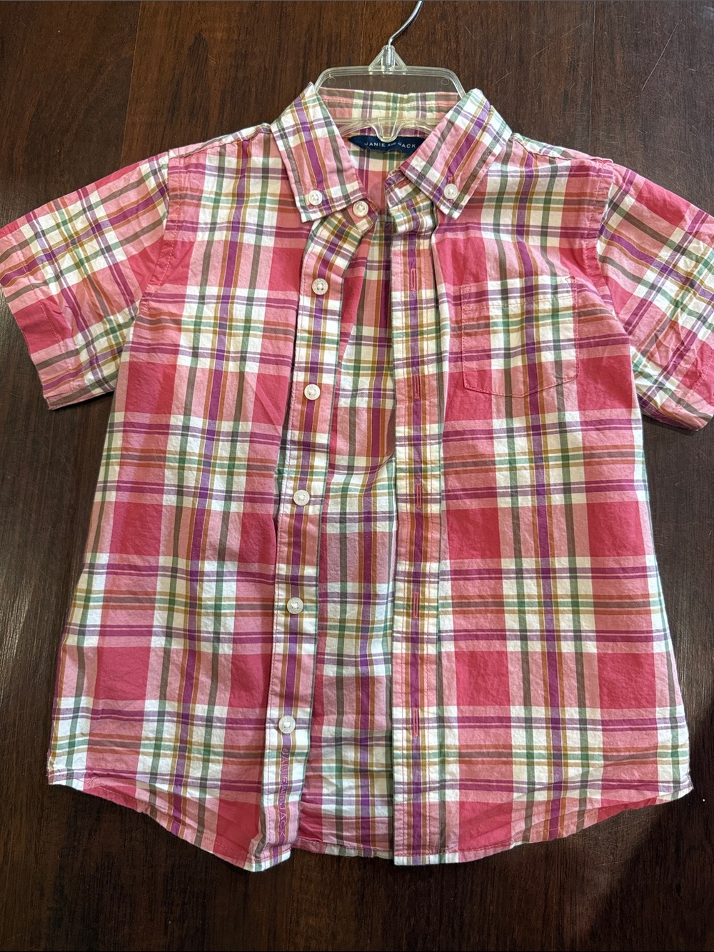 Janie & Jack toddler boy dress shirt short sleeve
